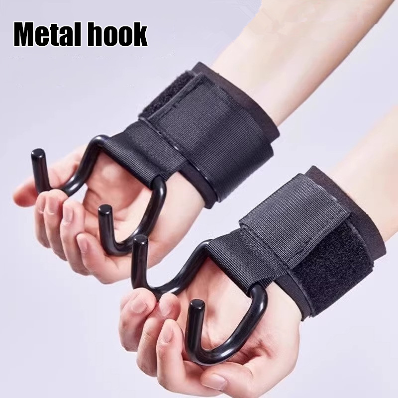 【F】2Pcs Weight Lifting Hooks H - đánh giá và giá Weightlifting Gloves