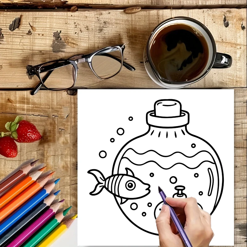 Coloring Book Magic Jar for Ad - đánh giá và giá Chalk Bag