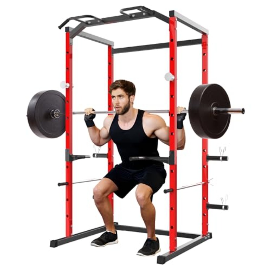 Heavy-Duty Power Cage with Pul - đánh giá và giá Pull Up Bar