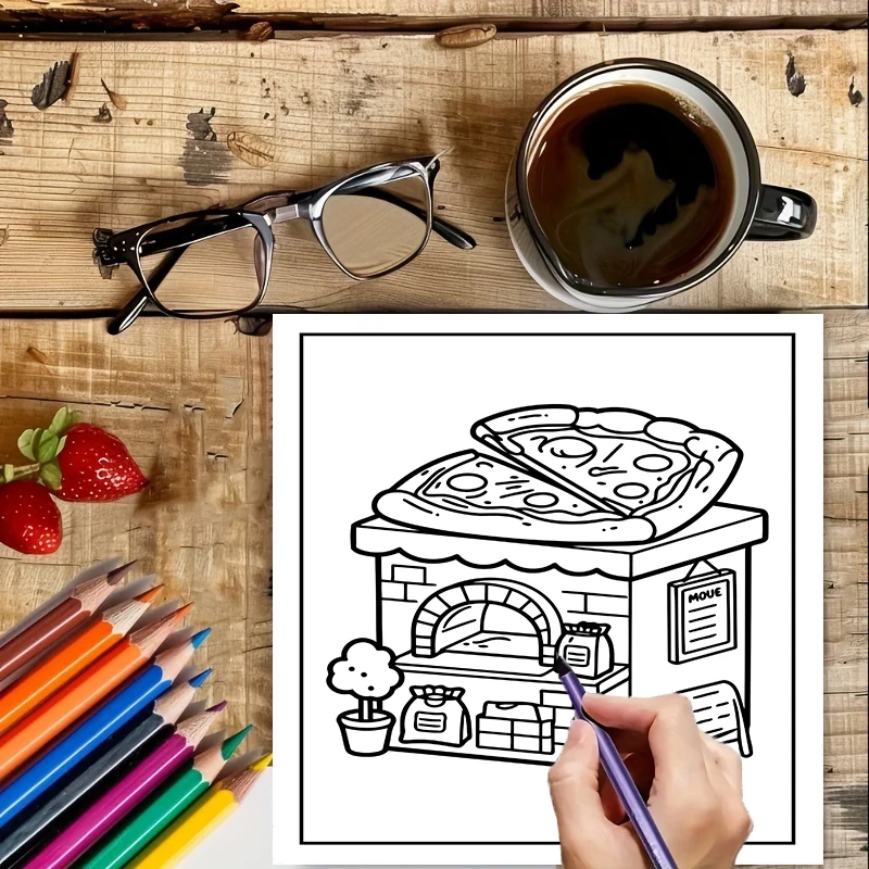 Coloring Book Little Spaces fo - đánh giá và giá Chalk Bag
