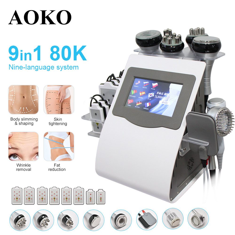 AOKO 9 in 1 Tool 80K Cavitatio - đánh giá và giá Crossfit Machine