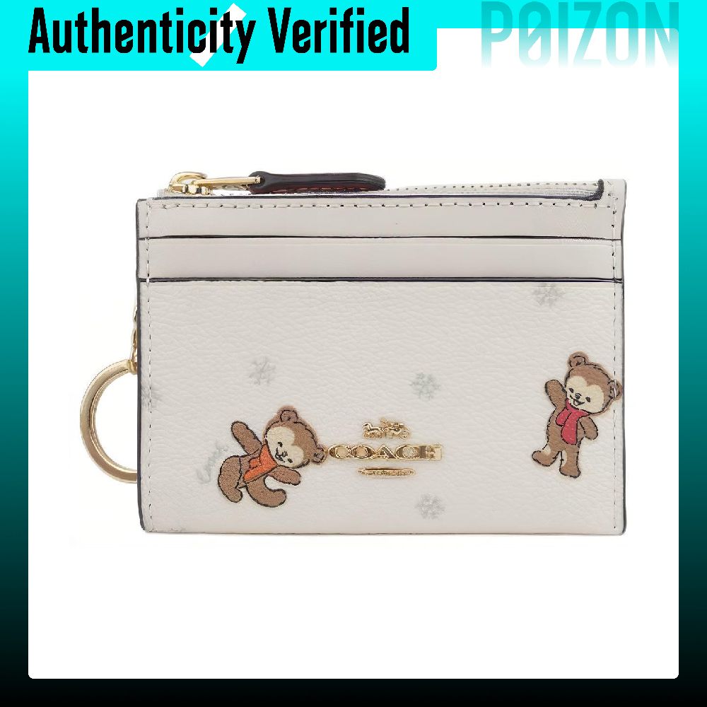 COACH Skinny Id Case Coated Ca - đánh giá và giá Chalk Bag