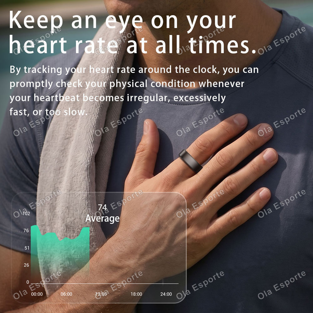 Smart Ring Heart Rate Blood Ox - đánh giá và giá Gymnastic Ring