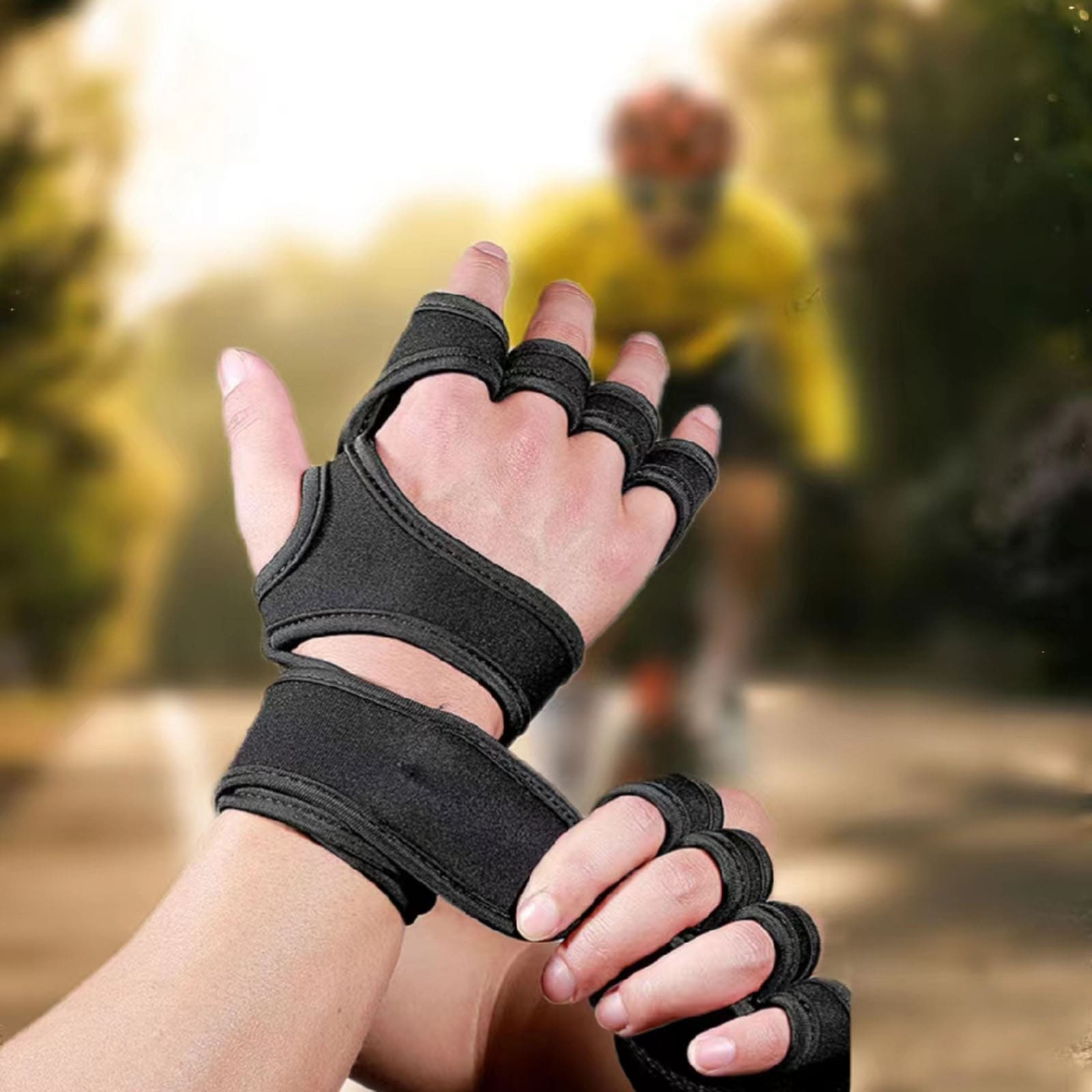 1 pair Sports cross training c - đánh giá và giá Weightlifting Gloves