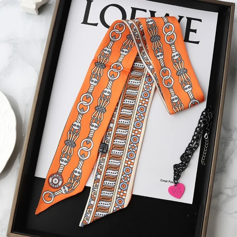 Fashion Skinny Silk Scarf for  - đánh giá và giá Wrist Wraps