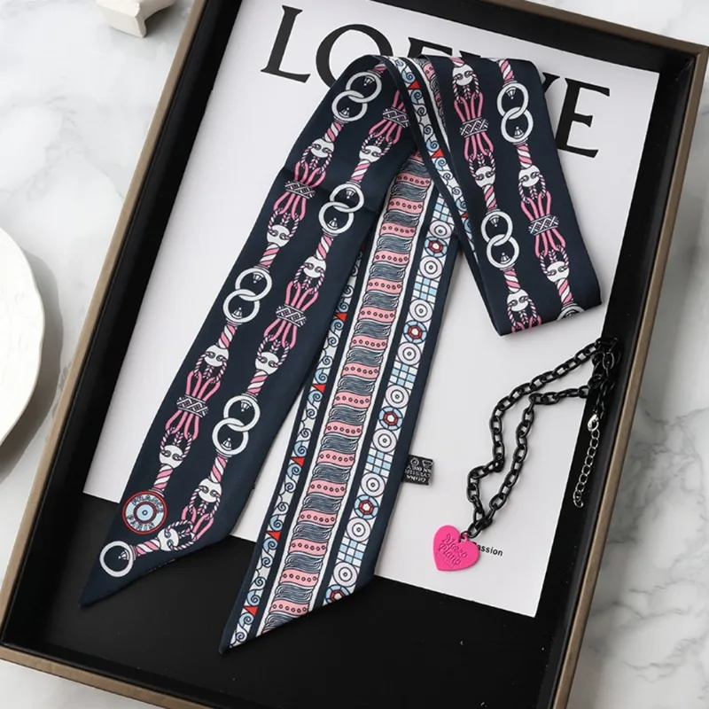 Fashion Skinny Silk Scarf for  - đánh giá và giá Wrist Wraps