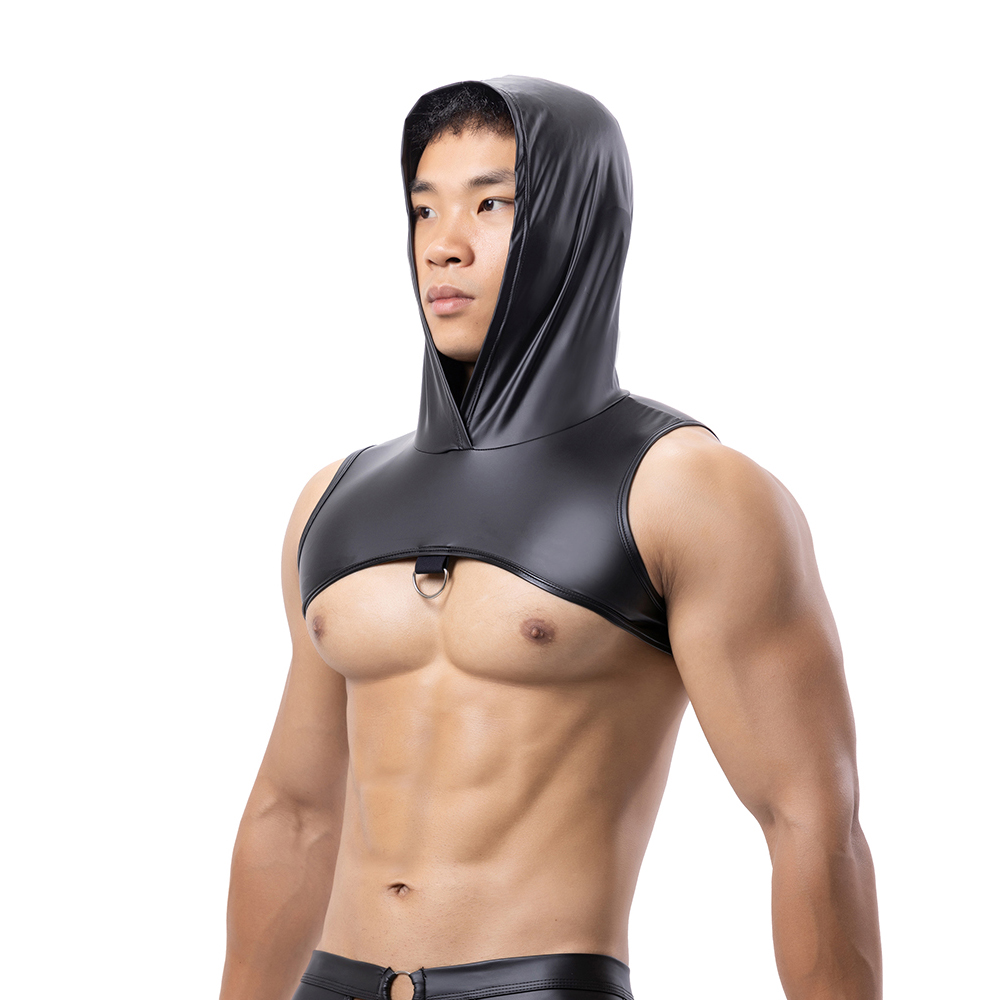 Men Faux Leather Hooded Fitnes - đánh giá và giá Gymnastic Ring