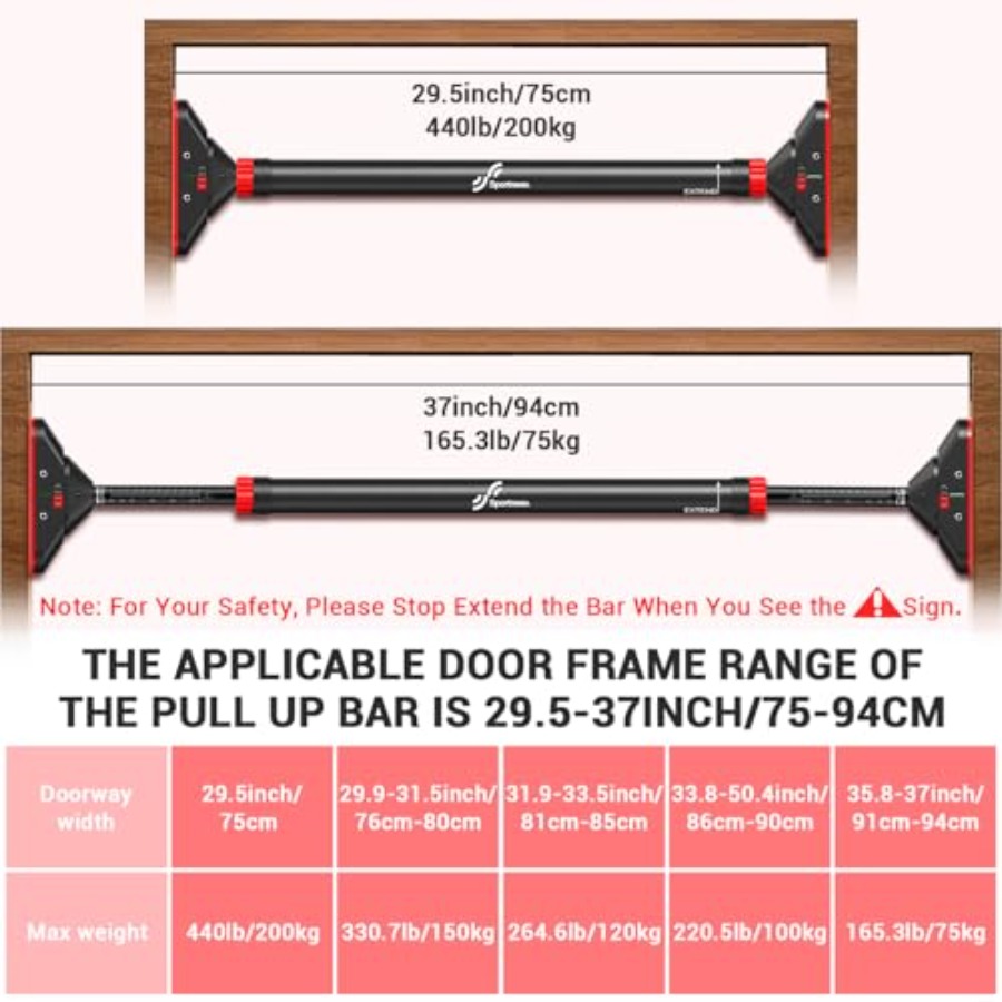 Pull Up Bar for Doorway Streng - đánh giá và giá Pull Up Bar