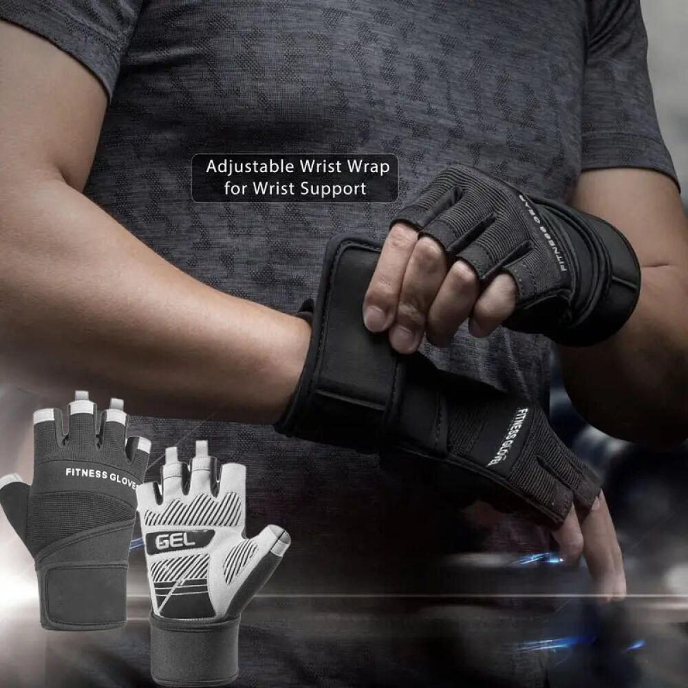 Half Finger Gym Gloves Wear Re - đánh giá và giá Weightlifting Gloves