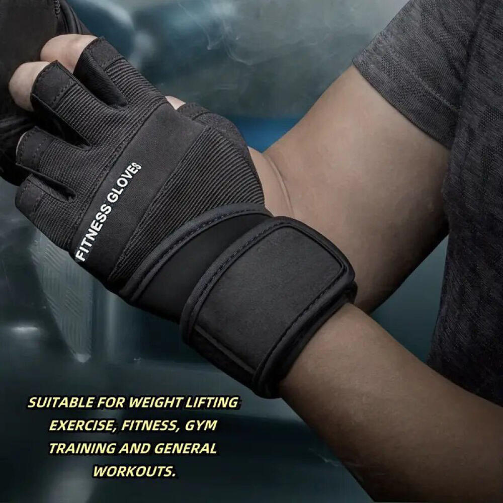 Half Finger Gym Gloves Wear Re - đánh giá và giá Weightlifting Gloves