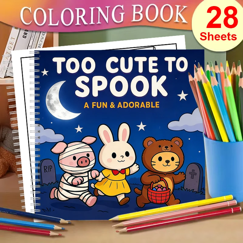 Too Cute to Spook Coloring Boo - đánh giá và giá Chalk Bag